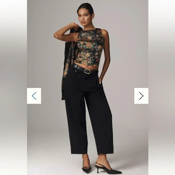 Anthropologie Jacquard Shell Top - Picture 3 of 8